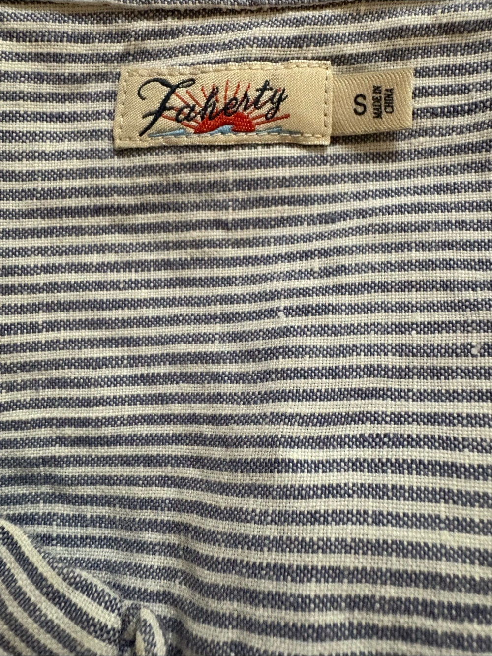 Faherty Isha Dress - S - Picture 7 of 9